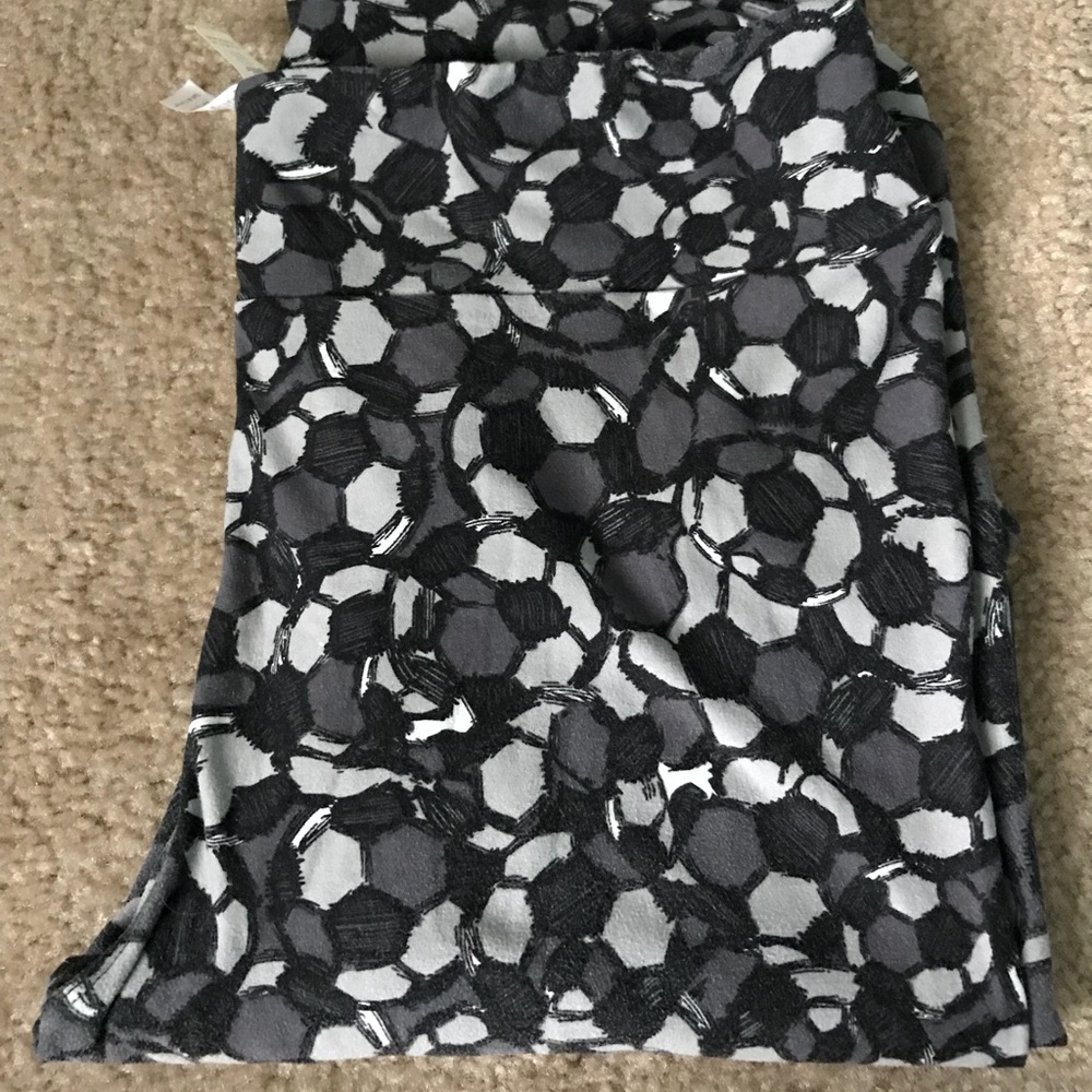 Lularoe Soccer Ball Leggings